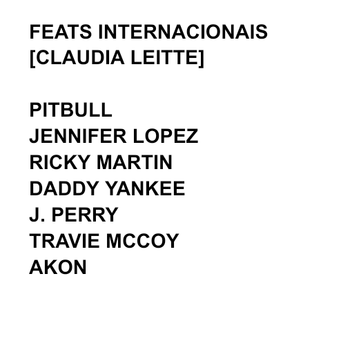 acervoisecl's tweet photo. [VOCÊ SABIA?] Claudia Leitte tem diversos feats internacionais de sucesso, entre eles com Pitbull, Jennifer Lopez, Daddy Yankee, Ricky Martin... https://t.co/RX3Xjwkfxk