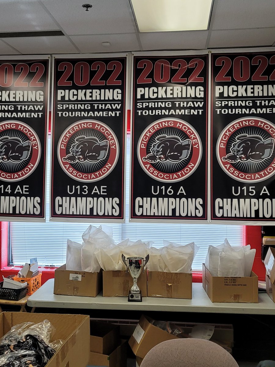 PickeringHockey's tweet photo. Spring Thaw just hours away from starting. Join the excitement this weekend at Don Beer, Pickering Rec Complex. https://t.co/bdudQukJ7J