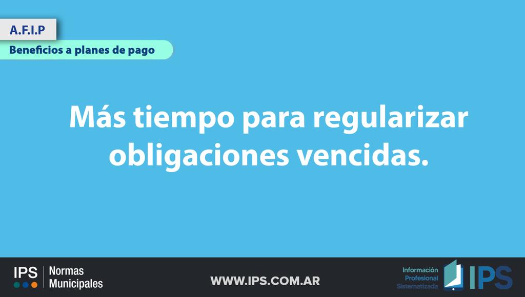IPS_AR's tweet photo. #AFIP 
Beneficios a planes de pago https://t.co/JwM738AKzv
#beneficios #planesdepago https://t.co/1byV0pCVbR