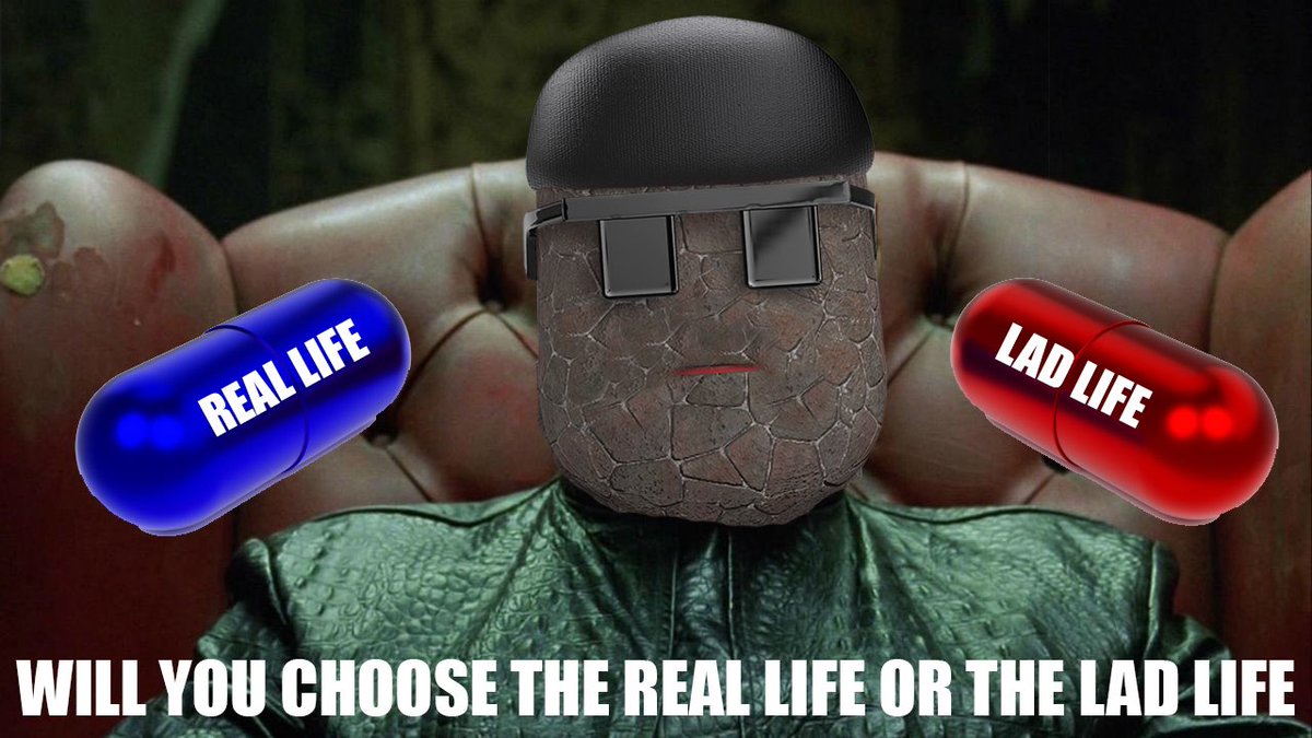 Graphicography_'s tweet photo. @LadLifeNFT @Andros1911 @BobbyL3x @imaginarylou1 @Hazardmade @chowmein__papi @erik260179 @atomjnrD @cabbienft @NftNabob @The_Tuna_Boss Real Life or Lad Life that is the real question❓🤔⚖️🐛✨  #LarvaLads #LadLifeMeme https://t.co/cONlPiTnn8