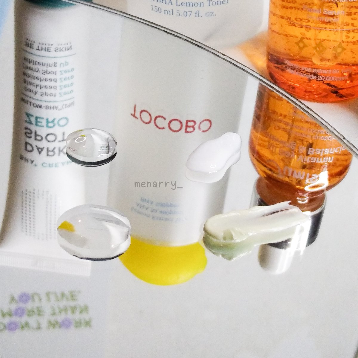 kaorinabilla's tweet photo. 안녕! It's been a week after I'm using all of these products!🦋
And now I'm gonna share my mini reviews about 5 of them (⌒‿⌒)
#stylekorean #stylekoreanblog #TryMeTweetMe #jumiso #betheskin #heimish #tocobo #cosrx #racuninskincare https://t.co/lnEyC07KMy