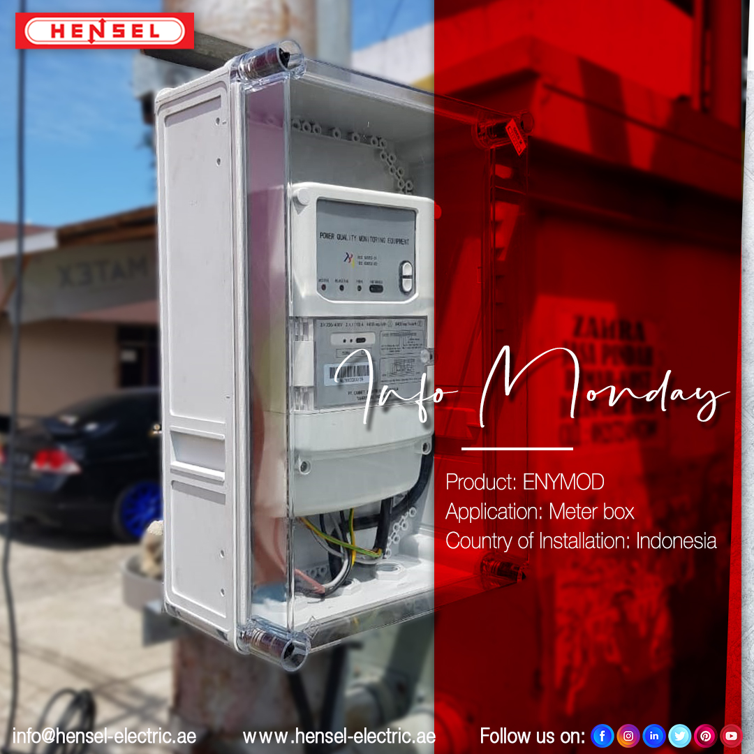 Hensel_Electric's tweet image. Info Monday!
Product: Enymod
Application: Meter Box
Country of Installation: Indonesia

#Enymod #meterbox #productapplication #Indonesia #productinstallation #HenselBox #application #InfoMonday #Monday #Henselmiddleeast #Hensel