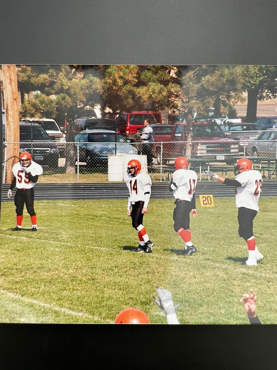 CoachMac014's tweet photo. Throwback - Special Teams @JimmieFootball #OG14 https://t.co/dJu2Lsd2wS