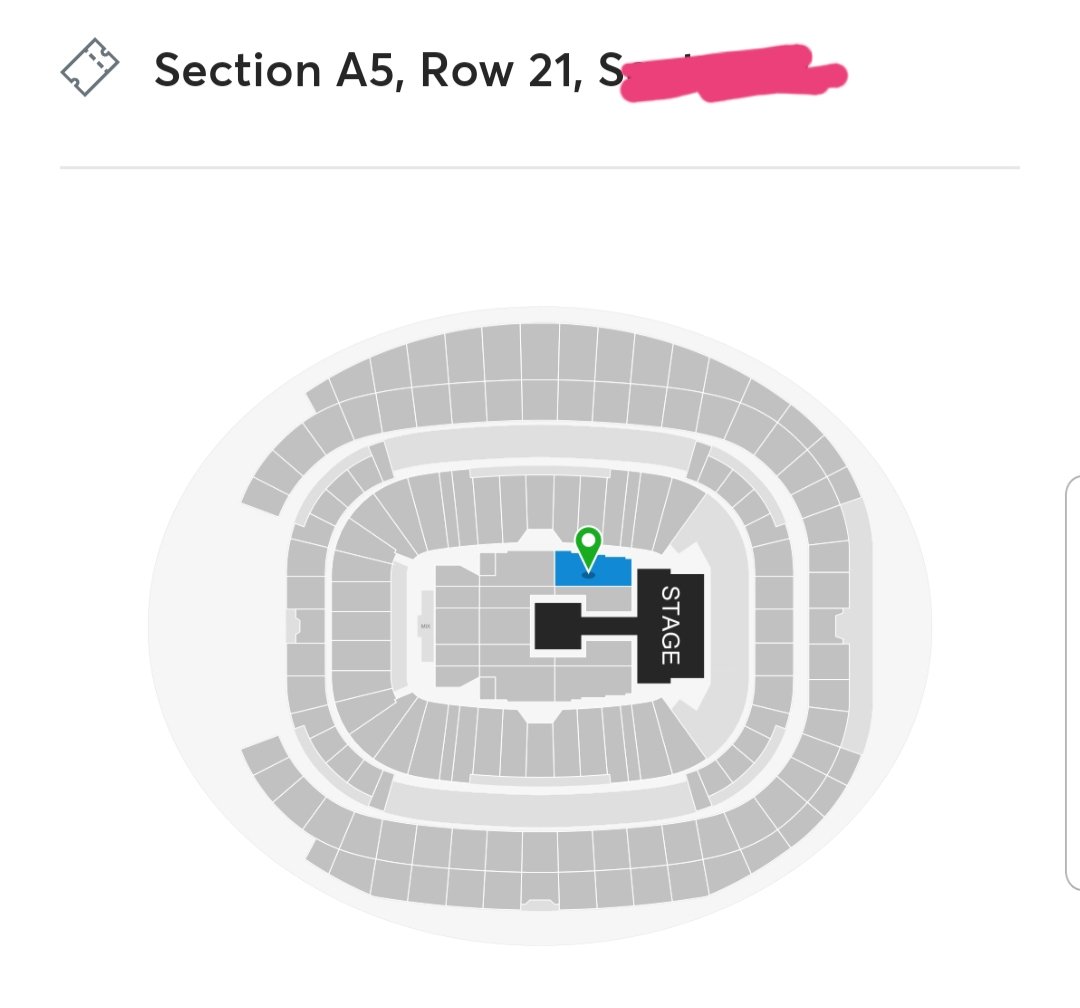 SusyChang4's tweet photo. Retweet please 🙏🙏🙏
BTS LAS VEGAS CONCERT
Floor seats Day 1 04/08
☀️Field A5 Row 21 (2 seats)
☀️1.000$ each
#BTSTICKETS
#BTSTICKET
#BTSTICKETSELLING
#PTD_ON_STAGE_LasVegas
#BTSPermissionToDanceOnStage  #PTD_ON_STAGE_LAS_VEGAS #PTD_ON_STAGE_LV #PermissionToDanceOnStage #BTSARMY https://t.co/s7eqdMPltn