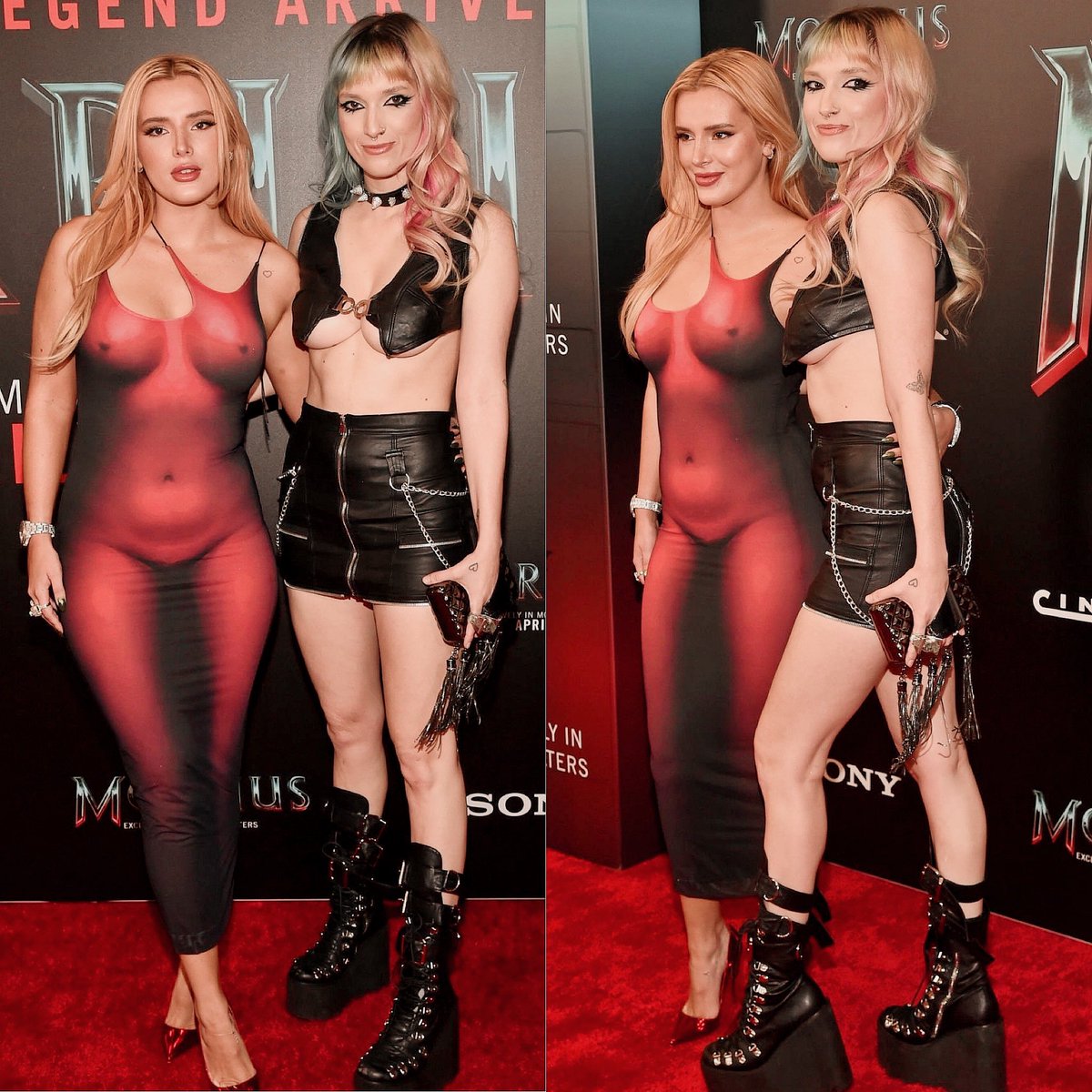 thornecanada's tweet photo. Bella and Dani Thorne attend the "Morbius" Fan Special Screening at Cinemark Playa Vista and XD in Los Angeles, California | 03/30/2022 😍
@bellathorne @dani_thorne https://t.co/0zIwch9ZdC