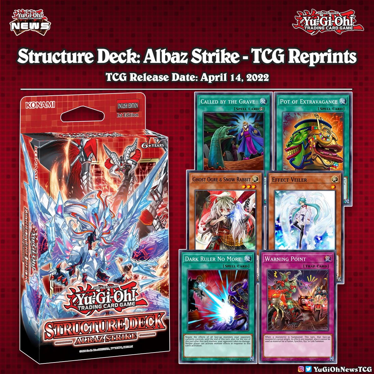 YuGiOh News on Twitter " 𝗦𝘁𝗿𝘂𝗰𝘁𝘂𝗿𝗲 𝗗𝗲𝗰𝗸 𝗔𝗹𝗯𝗮𝘇 𝗦𝘁𝗿𝗶𝗸𝗲 Here are some