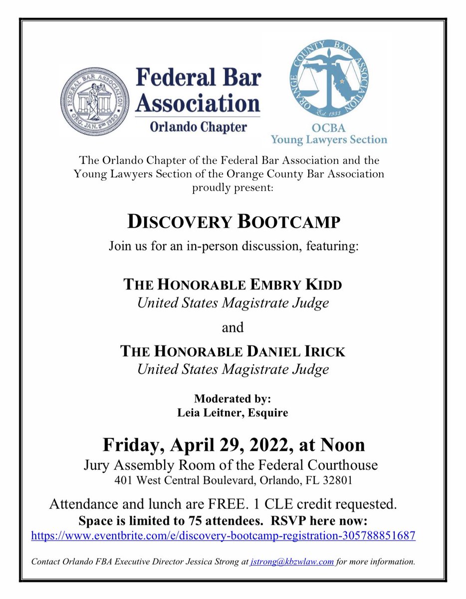 We’re teaming up with <a href="/FBA_Orlando/">FBA Orlando</a> for a Discovery Bootcamp you won’t want to miss! RSVP today — its FREE!