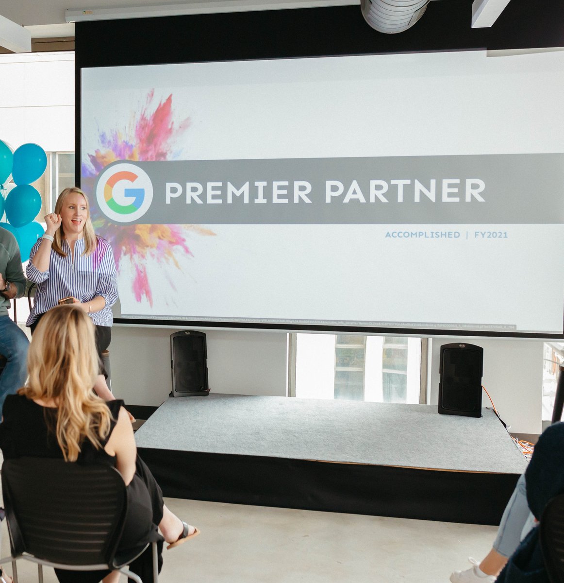 GoFishDigital's tweet photo. Last week's company-wide State of the Fish was a splashing success! 🌊 Here's to celebrating the achievements of 2021 and looking forward to an even better 2022. 🏆 Thanks to all involved in creating such a fantastic event for the #GoFishDigital team. #ElevateYourExperience https://t.co/UFz6H1elJq