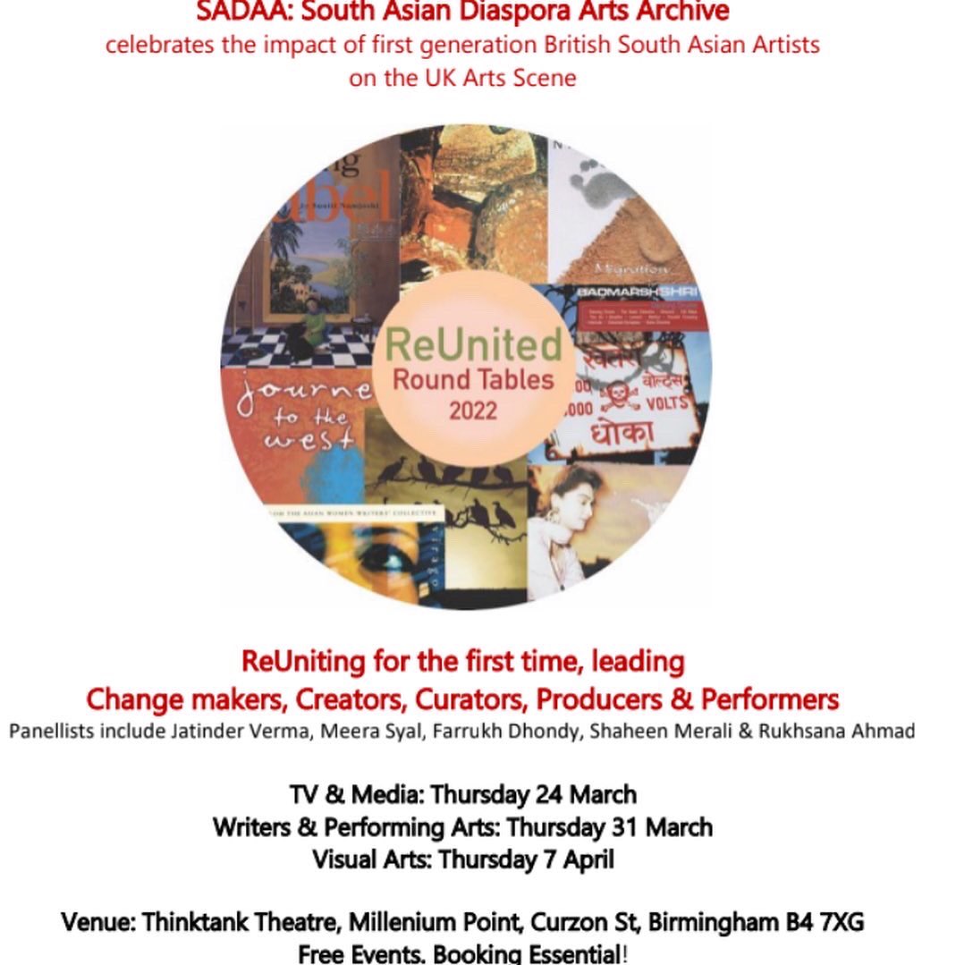 SADAAlive's tweet photo. Tonight 6pm we will be exploring how classical dance explores the sacred, the sinful and the symbolic; and the legacy of SA writing and performance. We bring together legends including Jatinder Verma, Shobana Jeyasingh, Rukshana Ahmad Sudha Bhuchar, Romesh Gunasekara, Piali Ray! https://t.co/mcYHJYrW3T