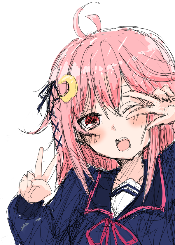 艦これ「うーちゃん! #艦これ 」|明日葉トモロウ/ダービーガールズ８【C-33】のイラスト