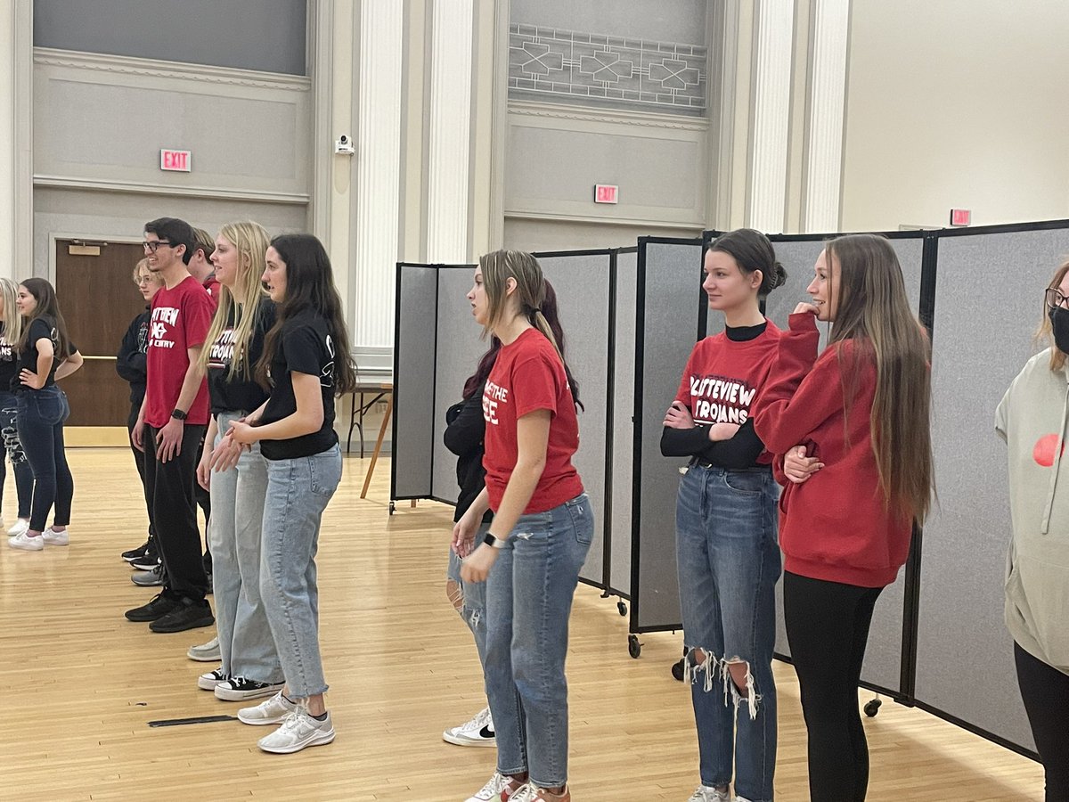 Sra_Ehrke's tweet image. #español3 &amp;amp; #español4 @Platteview_HS have got moves 👀🙌🏽