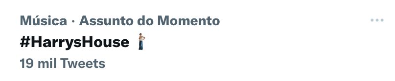 HLNewsBr's tweet photo. 📲| ELE É O MOMENTO! Harry Styles é tendência com #HarrysHouse #AsItWas #YouAreHome e "Fine Line"! Fora que seu nome é um dos mais comentados do momento! https://t.co/8HDOmiMhtZ
