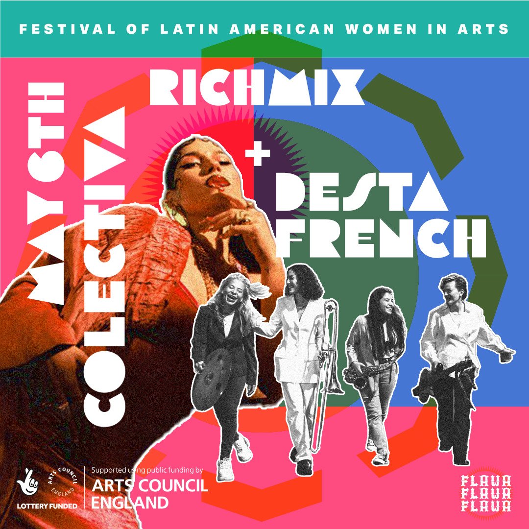 A powerful double bill night Colectiva &amp; Desta French at the Rich Mix!

Tickets available now!
eventbrite.co.uk/e/colectiva-de…
