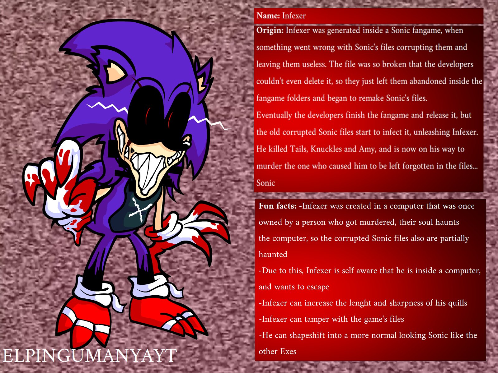 Gooble 🔞 on X: Shitpost Fanon sonic.exe