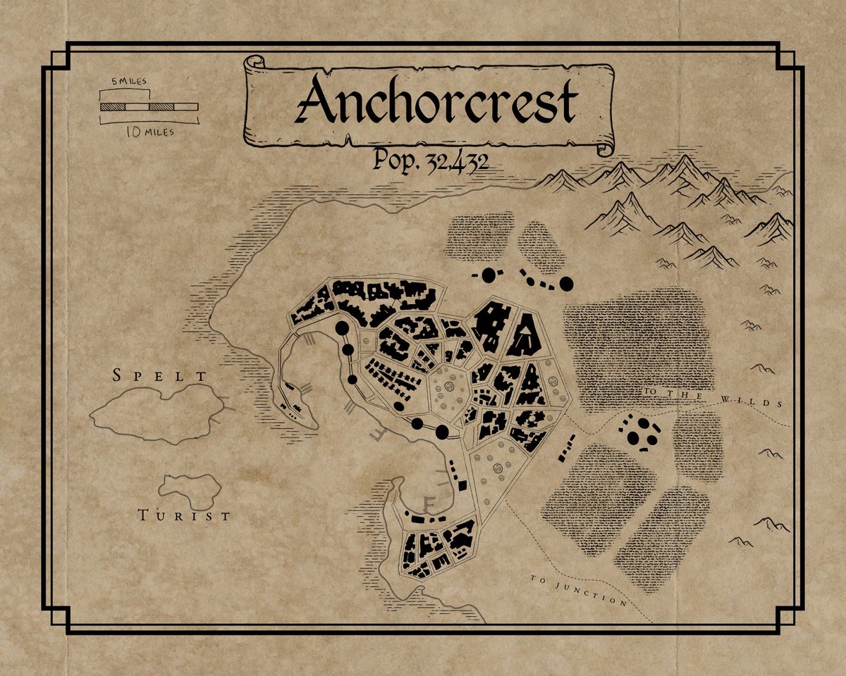 Another map from a side project in the Lawful Stupid Discord! #mapmaker #cartography