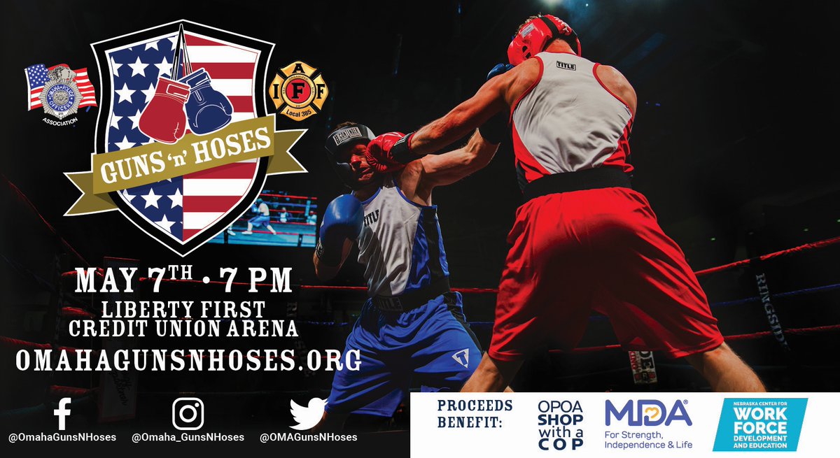 MaryKRosenthal's tweet photo. Who's ready for this again!?
❤️🚒🥊🚓💙
https://t.co/z34ONf5YHm
@omahaPOA 
@OmahaFire385 
@NebraskaEduc https://t.co/6dRenCNMrC
