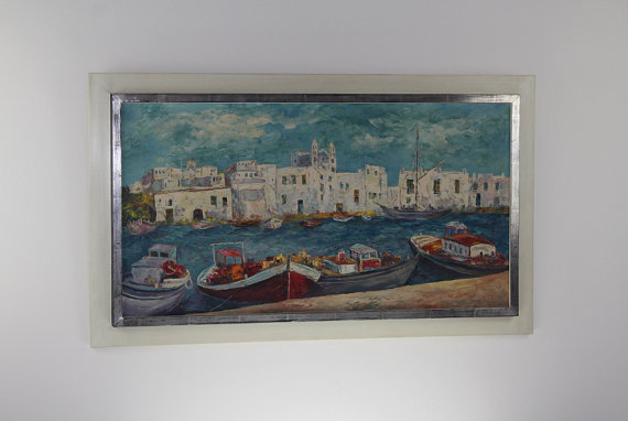 Original Hans Helpenstell Oil Painting  White von GermanVintage4You etsy.me/1MEEqH6 via ,.