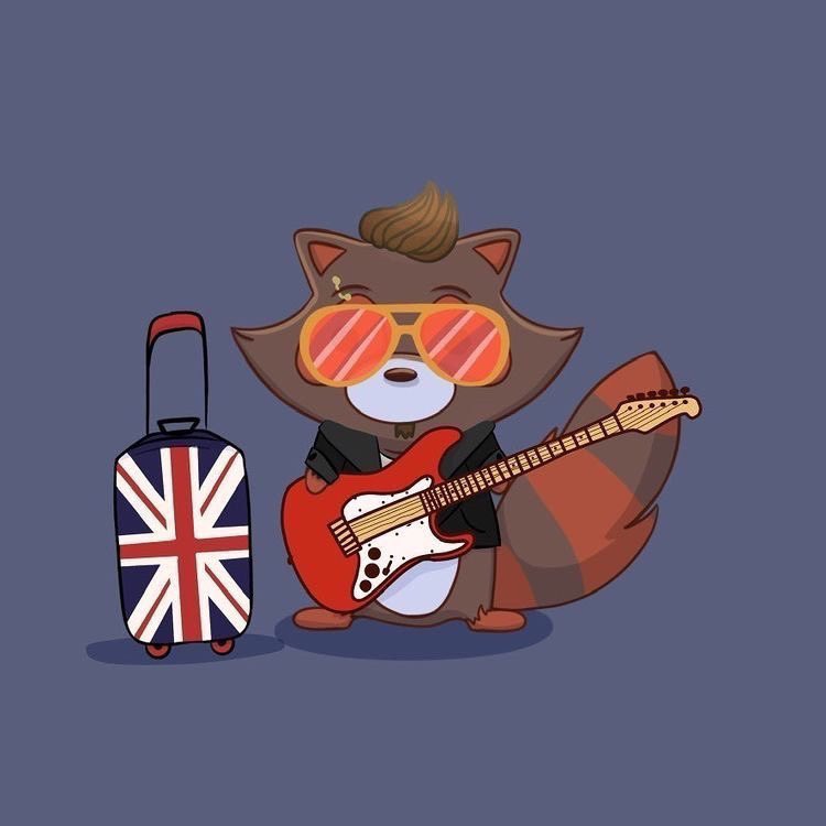 joshsavagemusic's tweet photo. Happy NFT drop day @BaggageClaimRC! I love my british rockstar one 🤘🏻 https://t.co/j30FlyHCtZ