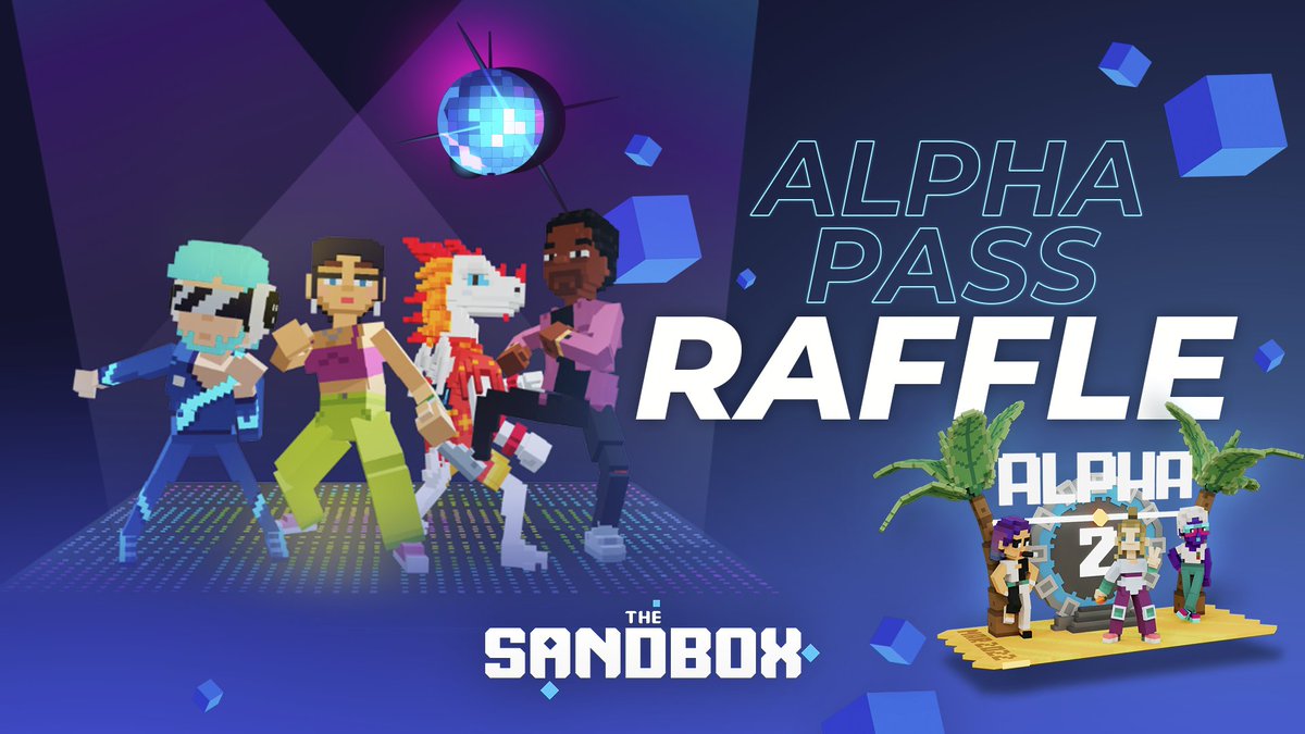 The Sandbox (@thesandboxgame) on Twitter photo RAFFLE TIME! 🎫😜 RAFFLE TIME! 🎫😜