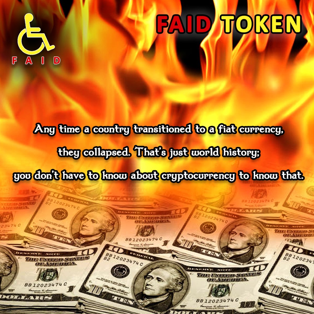 Faid_token's tweet photo. Any time a country transitioned to a fiat currency, they collapsed. That’s just world history; you don’t have to know about cryptocurrency to know that.

#LEASH #Shibaverse #Trees_token #MATIC #Polygon #SLIB #Soullibly
#cryptocurrency #cryptocurrencies https://t.co/Gx3sTKHrIj