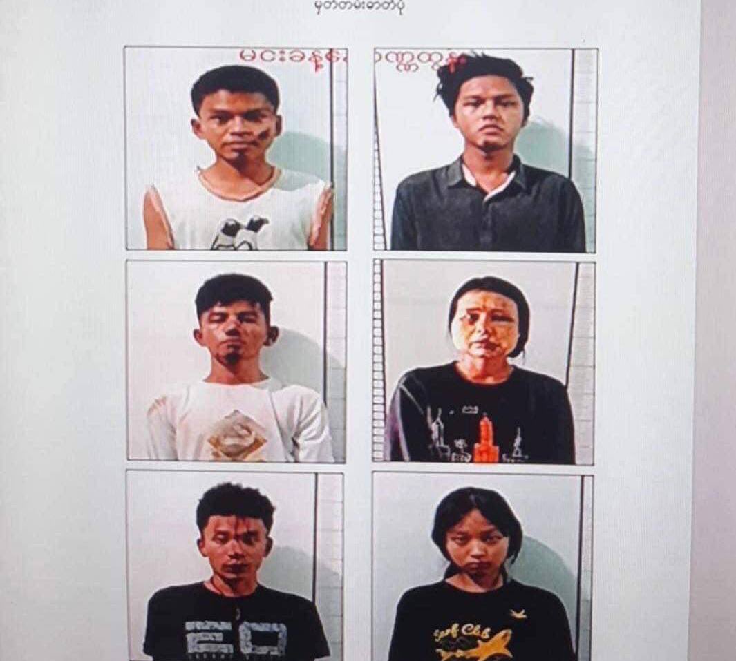 These young activists were sentenced to 7 yrs imprisonment with hard labour for standing up against military coup. They were tortured, beaten & sexually abused in detention centers. #WhatsHappeningInMyanmar #2022Mar31Coup #US_SanctionMOGE