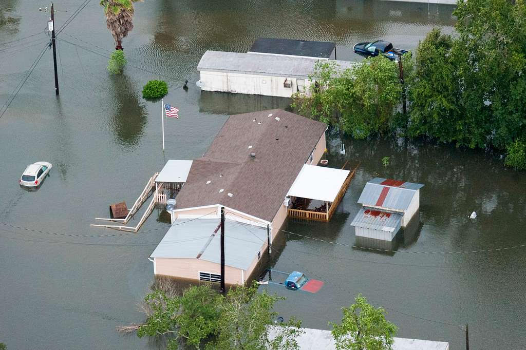 BenHirschTX's tweet photo. This is what Port Arthur looked like after Harvey. @txglo thought they should get no money because... ets not mess around, its because Black people live there... when someone tells you who they are, beleive them.. and all that. #FundfloodJustice https://t.co/nmiU0xJmvY