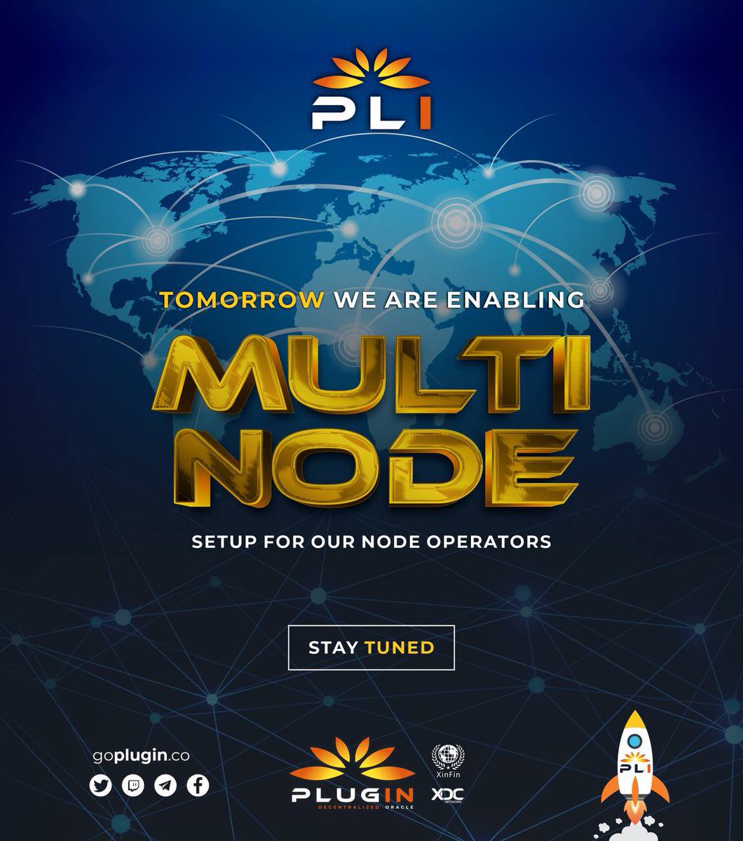 xdc_news's tweet image. @GoPlugin 🔑🍾
“Multi-node setup feature is getting enabled tomorrow.”
All the best!
#NodeOperators
#DecentralizedOracle
#XDCNetwork
#PLI