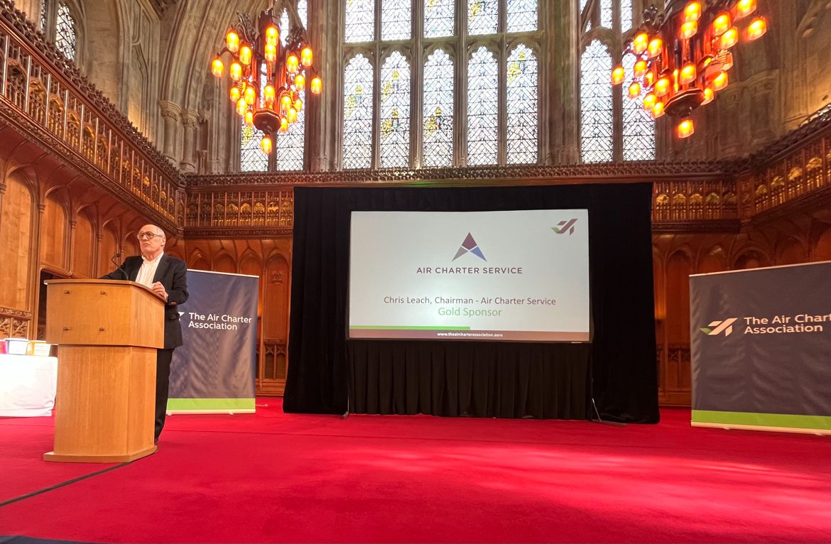 ACS_events's tweet photo. We are honoured to be the Gold Sponsor of #TheAirCharterAssociation Spring Lunch at Guildhall. Our team are excited to be back, listening to another inspiring speech from our ACS Chairman, Chris Leach 📸 - The Air Charter Association #aca #aircharter #privateaviation #travel https://t.co/AuNt4A9PUb
