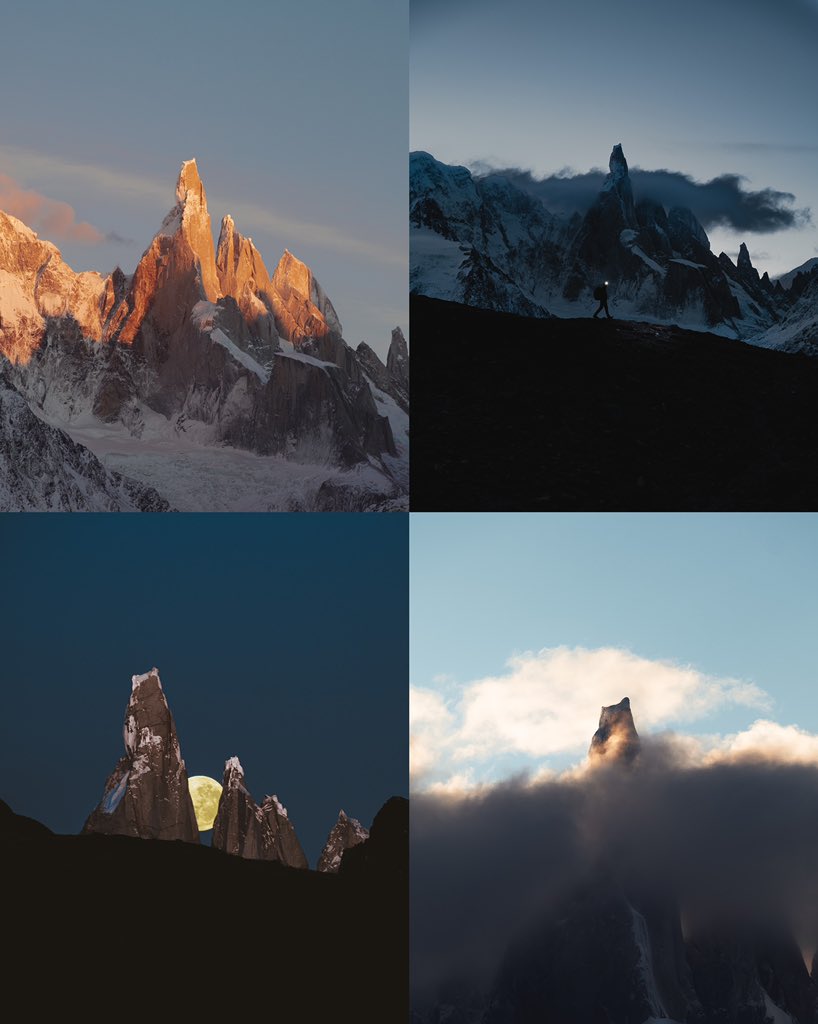 Photos I took of Cerro Torre 🏔
Do you have a favorite mountain?