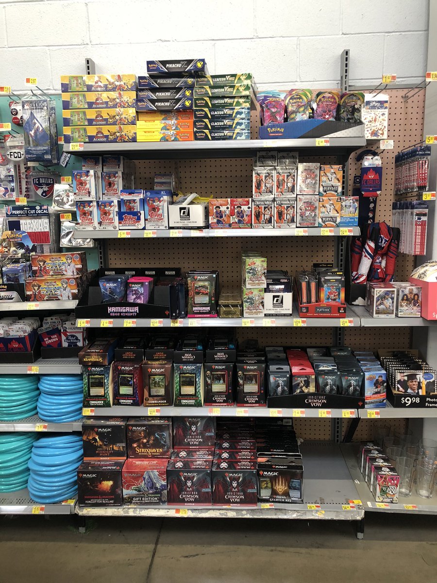 PokeFred11's tweet photo. @TexasTCGrestock Walmart on Forrest and Abrams
Dallas, Tx https://t.co/Fn6D0yE1b4