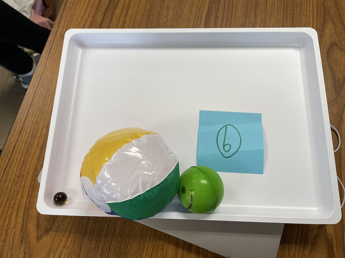 yansick205's tweet photo. ⚽️ 🏀 ⚾️ Today we worked in engineering teams to observe the properties of a set of objects.  #toysmatter #materialsengineer @CpollatosBUFSD @BethpageUFSD @DschneiderBUFSD @MspenceBUFSD @EDifiglia https://t.co/WX5ZgCykzD
