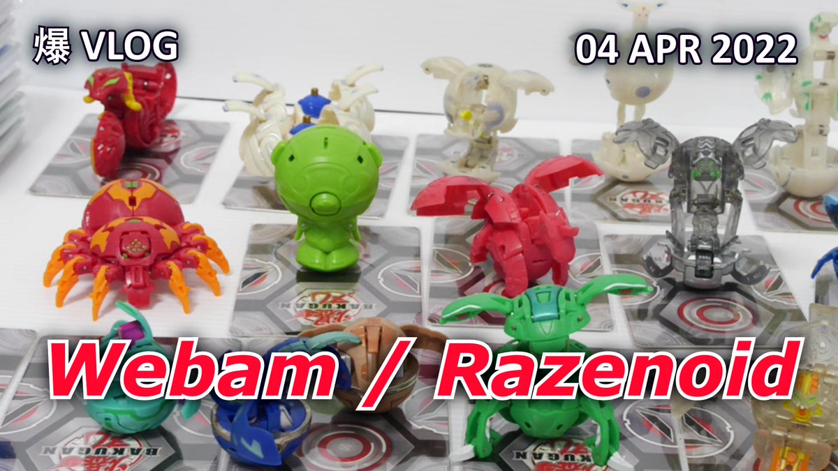 GameOverETTM's tweet photo. After searching for a long time, managed to grab this very rare unreleased PYRUS WEBAM!!
Also got a couple unreleased Aquos Viloch, and the Darkus Translucent Razenoid among some others.
#bakugan #爆丸 #newvestroia #webam #vlog
https://t.co/GMenn54Bvs https://t.co/oF8JDeNCWP