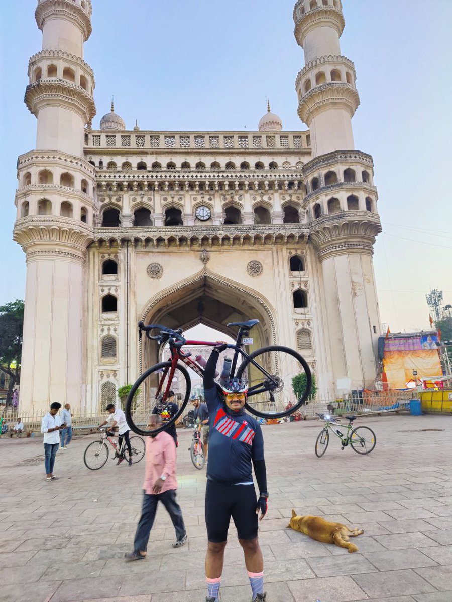 happy_hyderabad's tweet photo. #HappyHyderabad #Charminar #cycling ride
#ResetHyderabadWithCycling #Cycle #cycle4change #Cycle2Freedom https://t.co/b7sNDKISO3