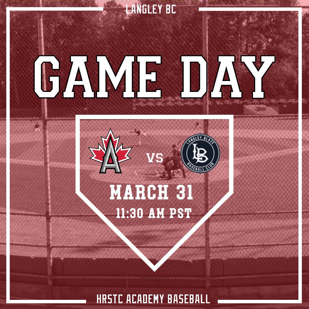 HRSTC_WPG's tweet photo. 1st game of the Langley Tournament! Facing off against the big dogs! Game starts 11:30 am PST.
#representmb #springbreak2022 @BaseballMB https://t.co/SLymkCAgsd