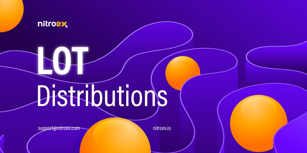 🤝Cryptocurrency Exchange and Investor Partnership

LOT distributions took place today!💰

NitroEx Exchange's investor partnership project, Wealth System, continues with a huge LOT distribution worldwide.