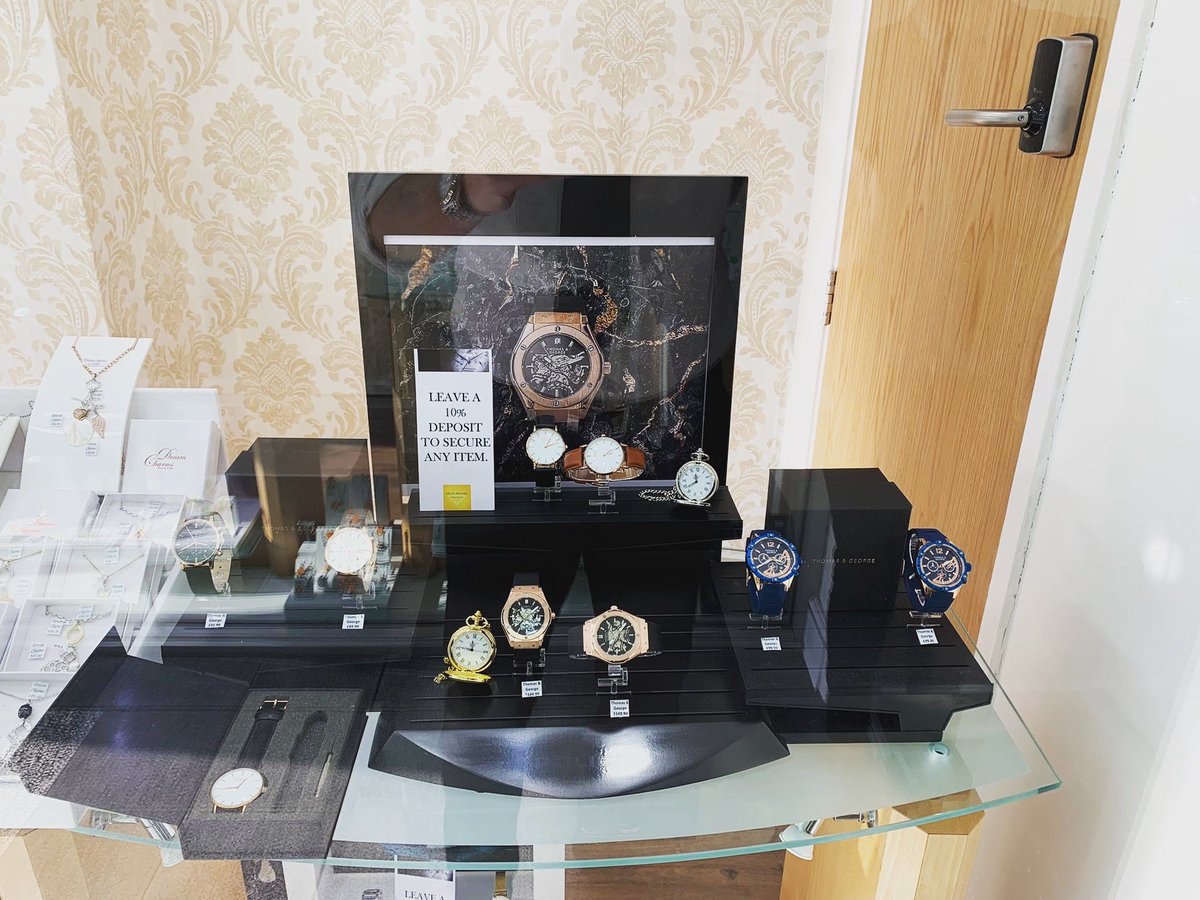 Come and see the full Thomas &amp; George range at Louis William Jewellers. We now offer pocket watches aimed at weddings, minimal as well as bold automatic watches.