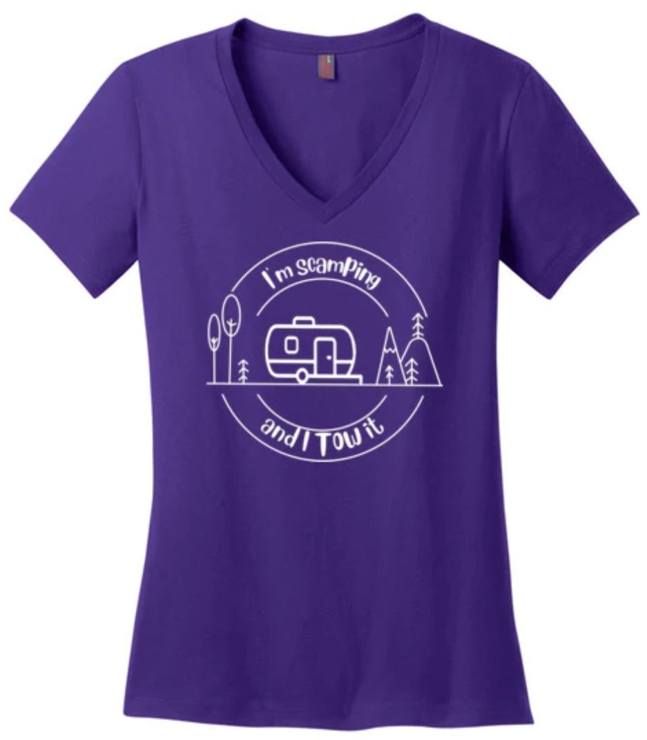 We have a Scamp camper shirt that is up for you consideration. We have it with a 13' and a 16' scamp. We also have V neck shirts also available.
#scamptrailer #fiberglasscamper 
#rvlife

artedcrafted.com/collections/al…