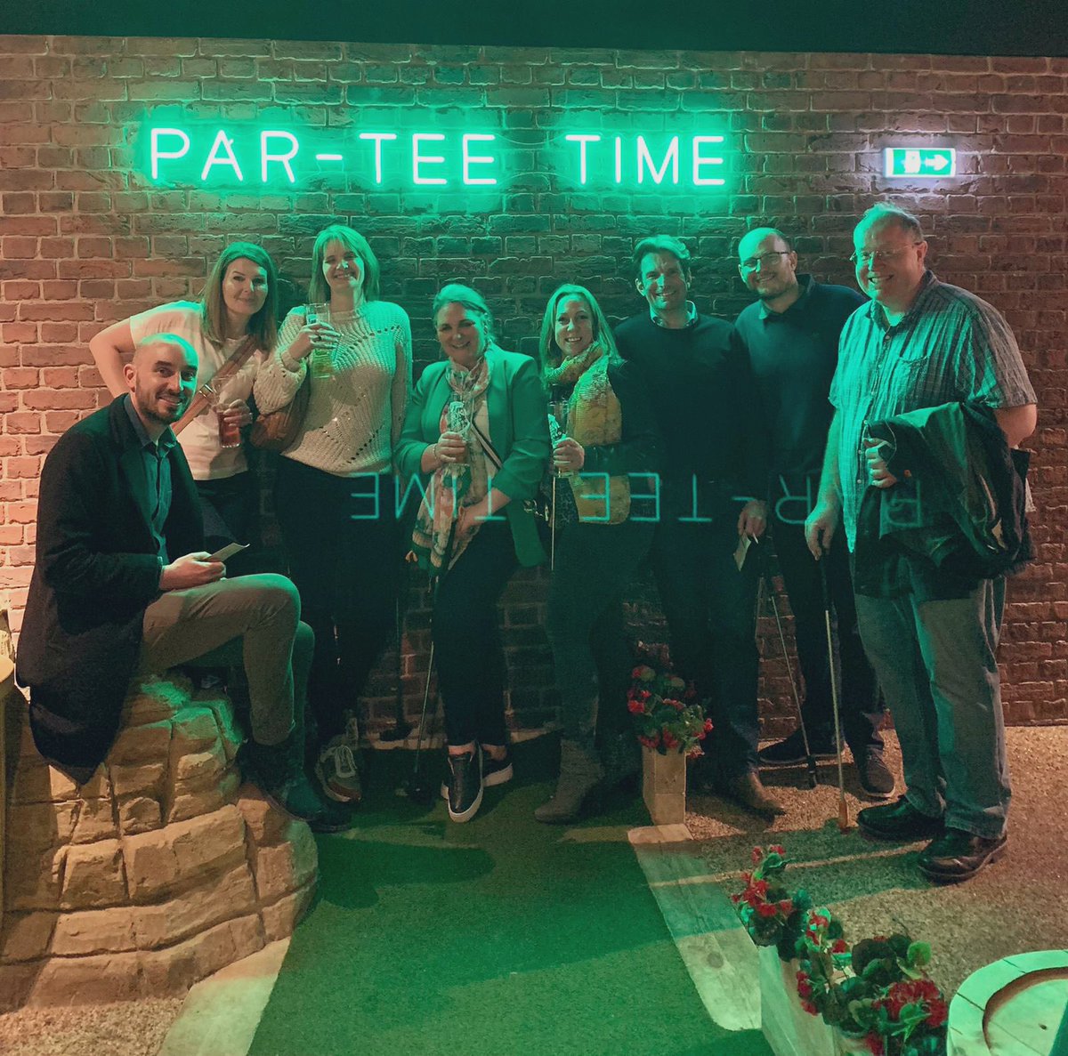 Ms_MoneyPennie's tweet photo. Out out in Reading with the FBPs. Such a great team I have the pleasure of leading. Well done to Louise who showed the golfers in the team how to play ⛳️ . #fbpsrock #minigolf https://t.co/1OgCzvS8hg