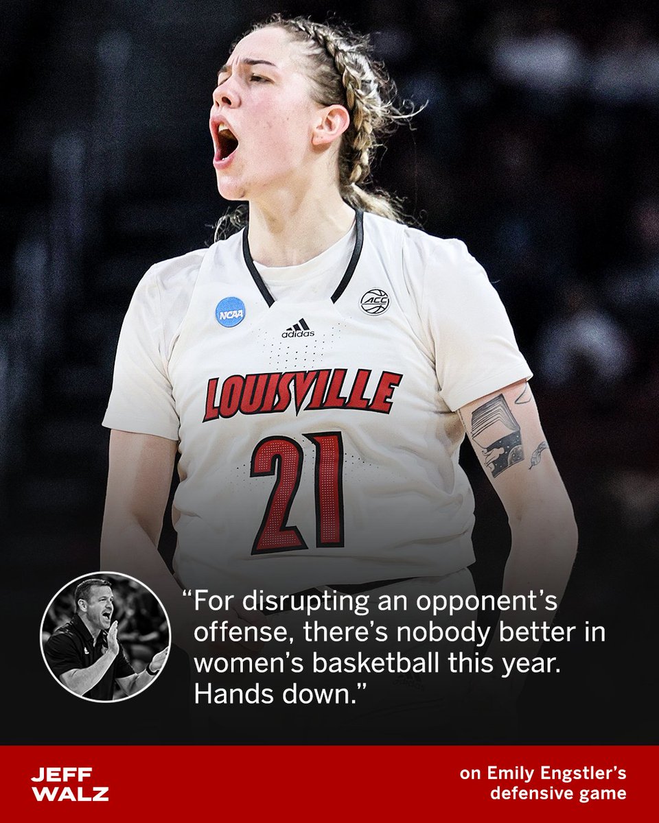 accnetwork's tweet photo. A force to be reckoned with 😤

@em__baller | @UofLWBB https://t.co/vY6SbXzc4G