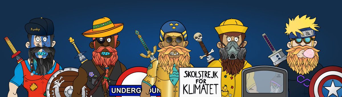 FunkyvikingNFT's tweet photo. This Saturday 2nd of April, Its time to Mint. Team is Doxxed and hope you will join our awesome Polygon community. Get you OG spot today.  
We also donate parts to fight Climate change. Much Love from Funky Viking. 
Join: https://t.co/h62xl3yxWk
#NFTs #NFTmint #nftalerts #nft https://t.co/GwdNrRrnZP