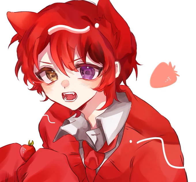 4月ですね🍓🍓🍓🐶❤️ 
