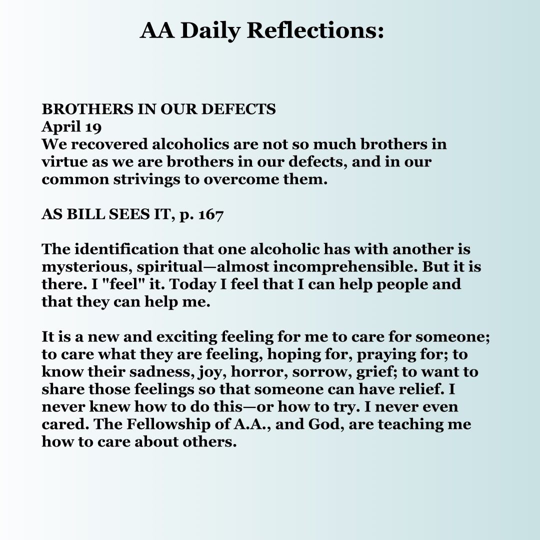 soberfactory's tweet photo. AA Daily Reflections

https://t.co/pcgPO34ay3

#alcoholicsanonymous #sober #recovery https://t.co/tKzph7SP7A