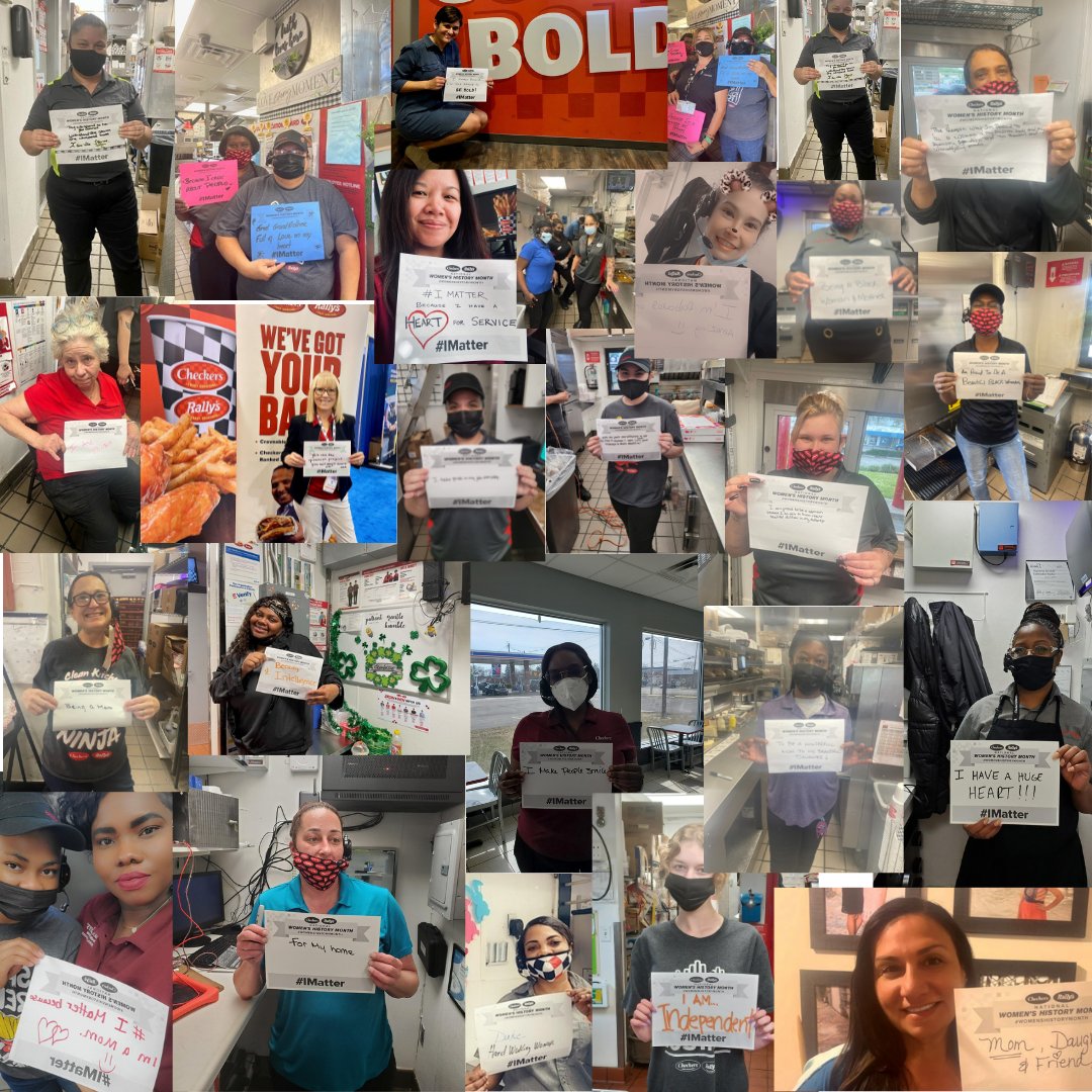 RallysC's tweet photo. As we wrap up this month, we want to showcase some of our team members in honor of #WomensHistoryMonth. #IMatter https://t.co/bpyiUPEQ0k
