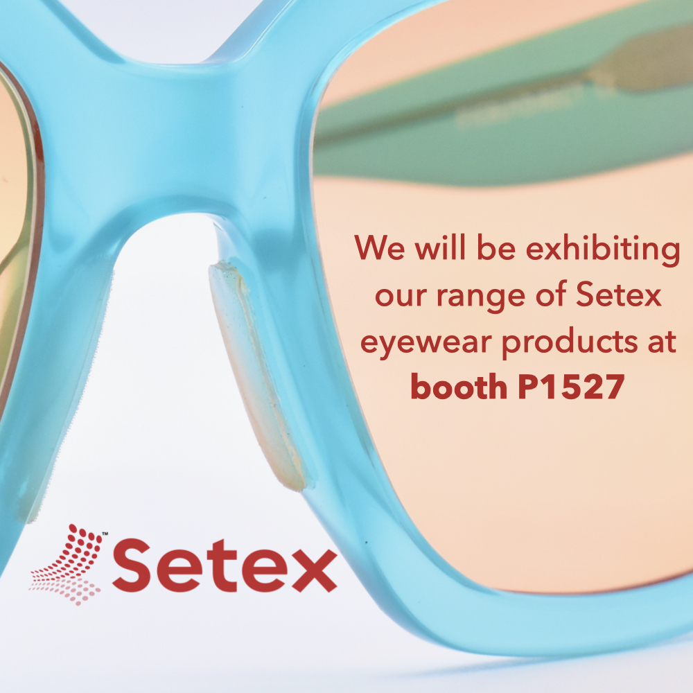 SetexGrip's tweet photo. The Setex team will be in attendance exhibiting our range of Setex eyewear products and announcing our upcoming wholesale website for optometrists at booth P1527. We'd love for you to stop by and meet the team! 
#visionexpo #nosepads #optometry #eyewear #glasses #setex https://t.co/okOkxjkEDw