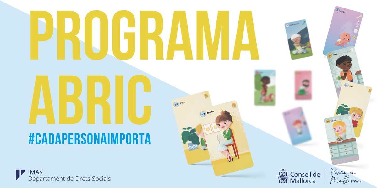imasmallorca's tweet photo. 👭 T'animes? Necessitam 10 famílies! Informa't ⬇️⬇️
☎️ Telefonan's al 900 100 444
📬Envian's un mail a familiesacollidores@imas.conselldemallorca.net
#ProgramaABRIC #AcollirSuma #CadaPersonaImporta https://t.co/kA1AGAoB4O