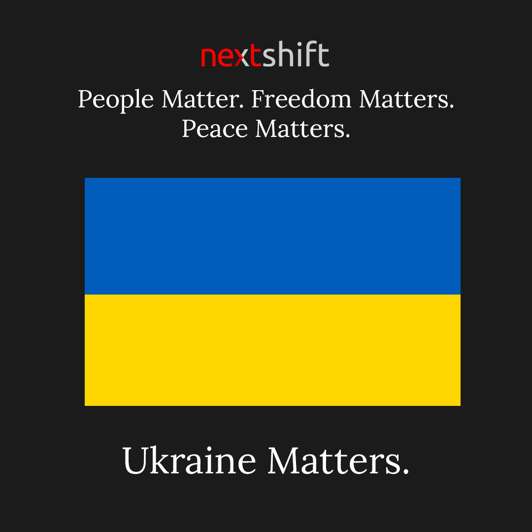 NextShiftllc's tweet photo. We support Ukraine! 
#supportukraine #nextshift #ukraine https://t.co/UfpdnzpNhx