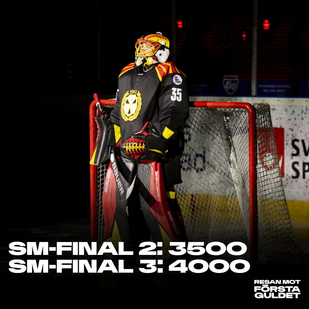 Brynas's tweet photo. Biljettbokningen till helgens SM-finaler rullar på i hög takt. Fantastiskt! 

Visst når vi 4000 till morgondagens match innan läggdags ikväll? För att sedan öka och passera 5000 till på söndag?

Vi ses i arenan, brynäsare! 

🎟️ https://t.co/VEXXlqfgYZ https://t.co/8A66iMrJn9