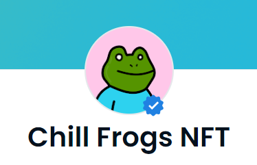 chillfrogsnft's tweet photo. |￣￣￣￣￣￣￣￣￣￣￣￣￣|
            Buy #ChillFrogs
|＿＿＿＿＿＿＿＿＿＿＿＿＿|
                    \ (•◡•) /
                      \       /
                         ---
                         |   |

#NFTCommunity #NFTartist #NFTs #NFT #NFTart 
#nftcollector #RIBBIT https://t.co/ZiUzFLNkBq