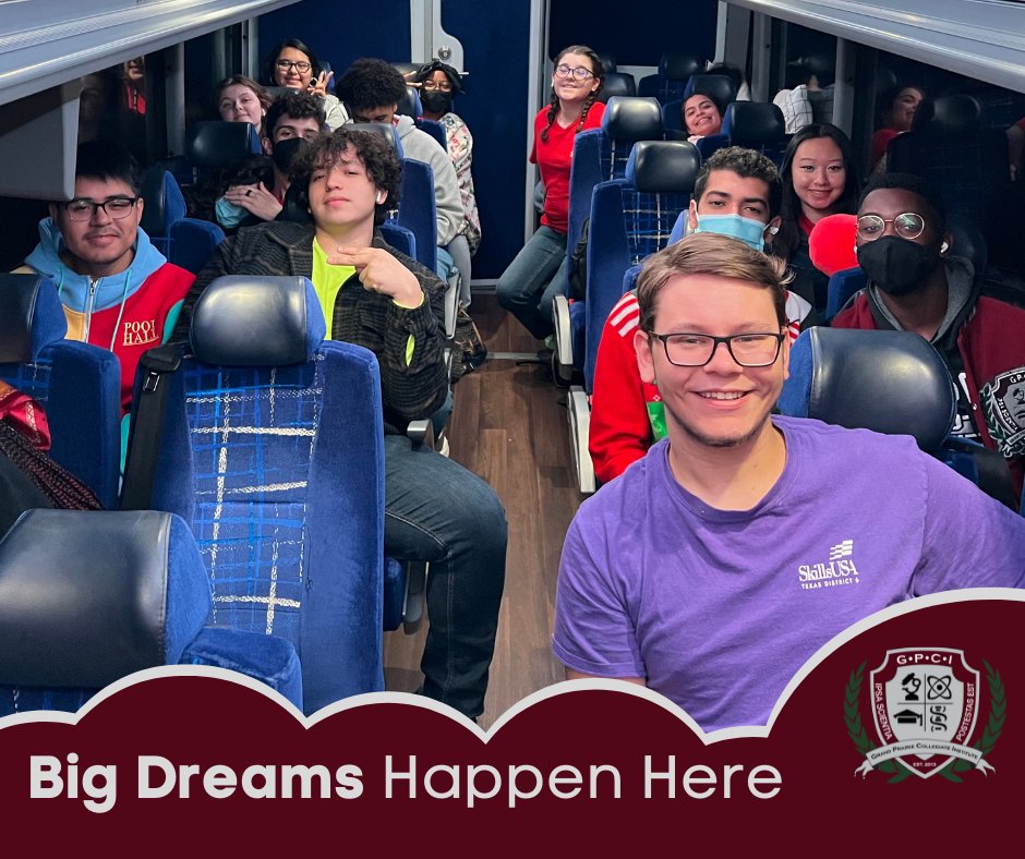 GPCI scholars and their advisors are on the road to SkillsUSA State Conference.  Forty-two GPCI scholars will join the hundreds of students from across Texas to compete in career-based contests. Good Luck GPCI.  Let's go #GoldMining