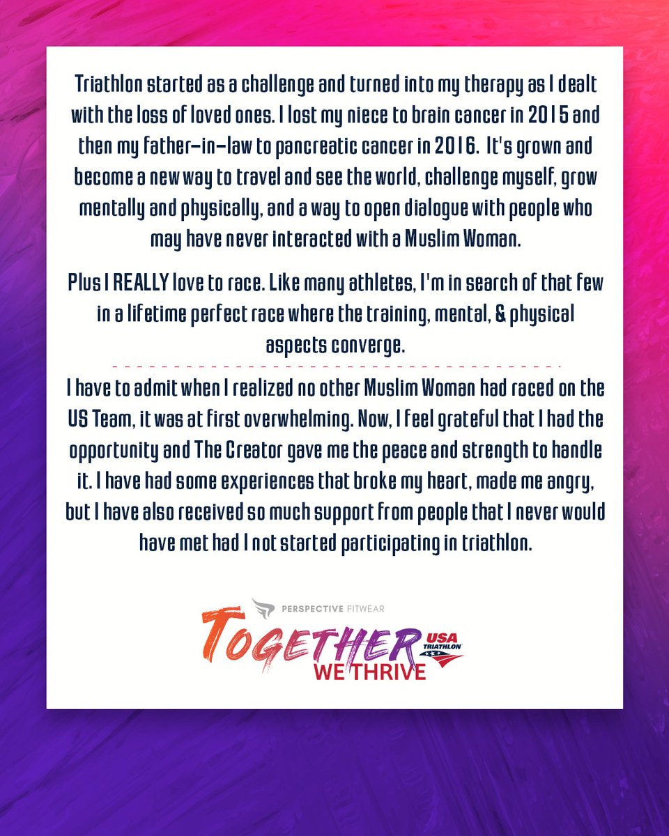 usatriathlon's tweet photo. Khadijah Diggs on her journey, message, and vision for the future of the sport 👏

#WomensHistoryMonth | #USATspotlight https://t.co/6I8sG4Kufc